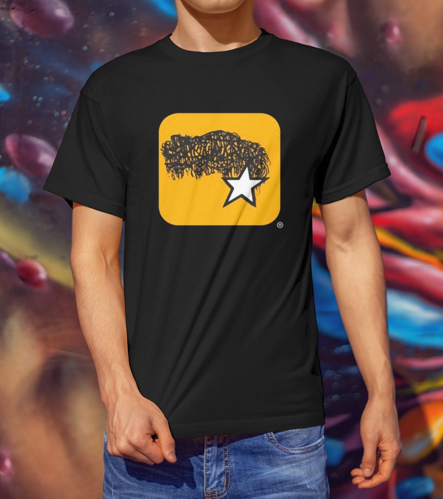 Boggstar Scribble Hair Star T-Shirt