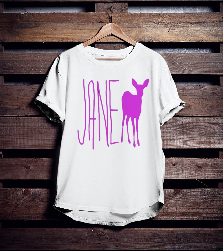 Forbidden Planet Jane Doe Pink Deer T-Shirt