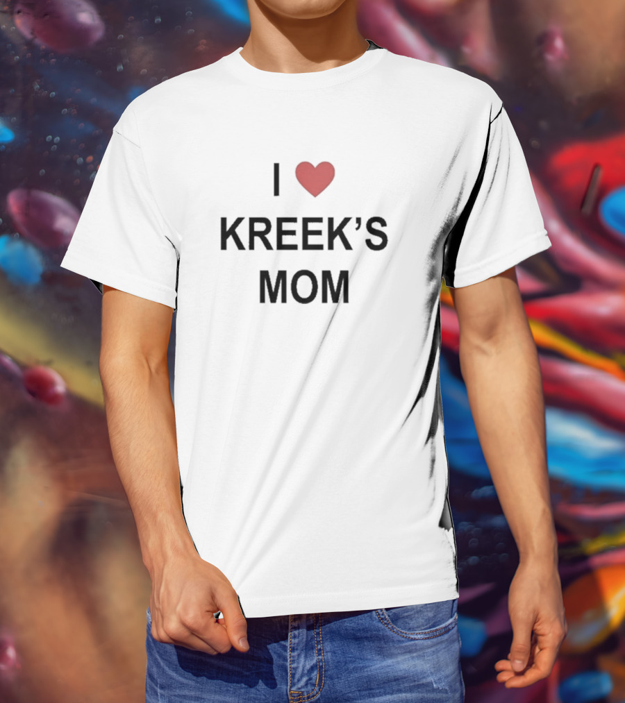 Timmehirl I Love Kreek’s Mom Red Heart T-Shirt
