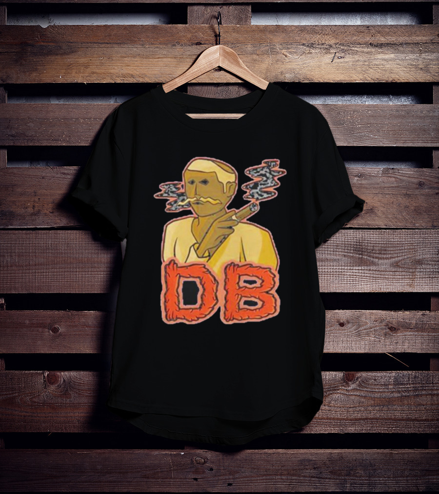 DB Character With Cigarette And Smoke T-Shirt
