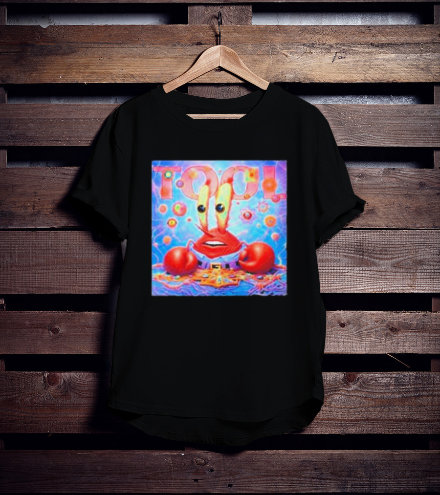 Tool Band Mr. Krabs Psychedelic Fusion T-Shirt