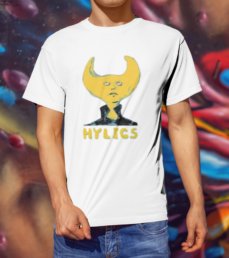 HYLICS Wayne Character Graphic Yellow Head T-Shirt