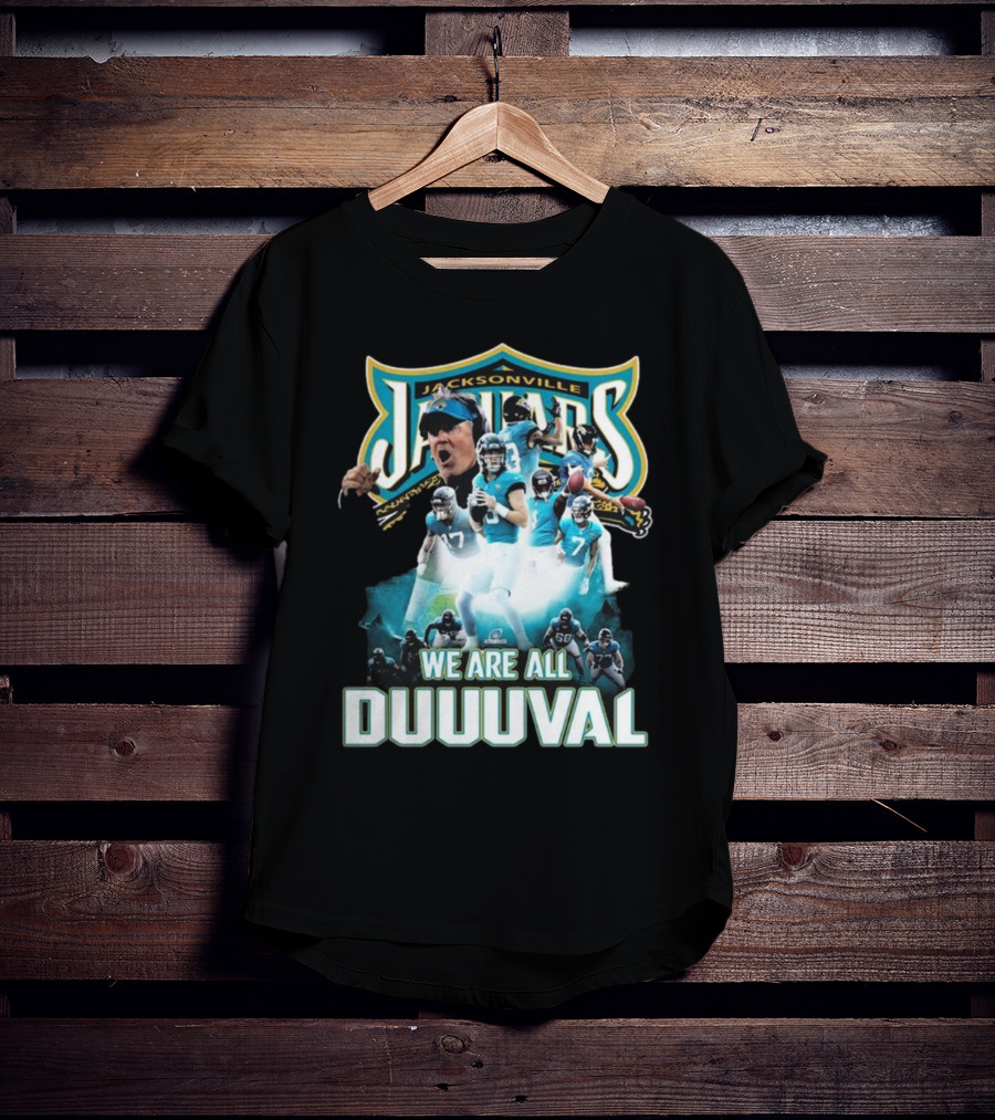 Jacksonville Jaguars Players We Are All Duuuval Victory T-Shirt