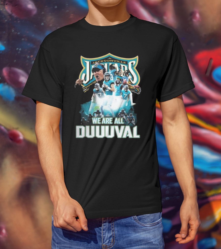 Jacksonville Jaguars Players We Are All Duuuval Victory T-Shirt