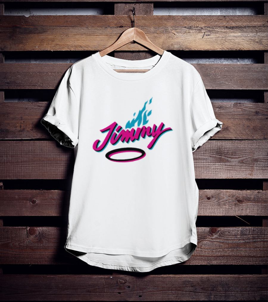 Jimmy Heat Retro Flame T-Shirt