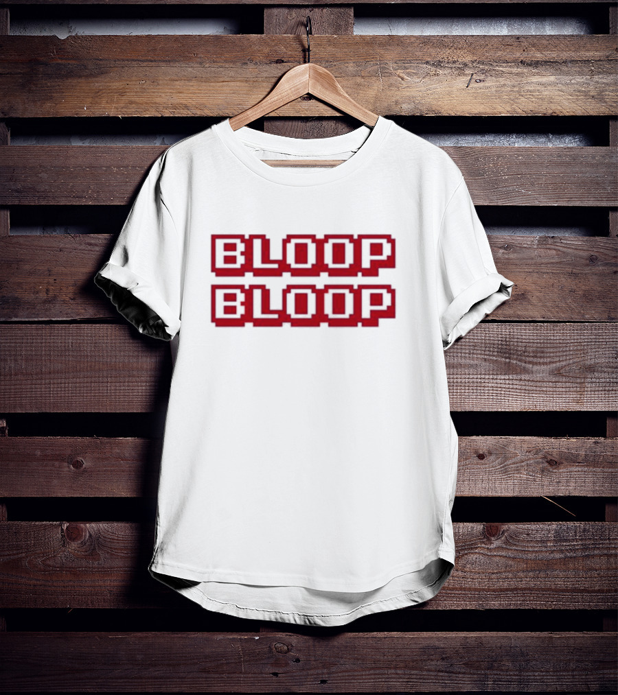 Bloop Bloop Pixelated T-Shirt