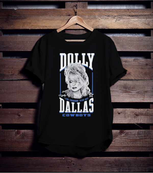 Dolly Parton Live Thanksgiving Day Dallas Cowboys T-Shirt