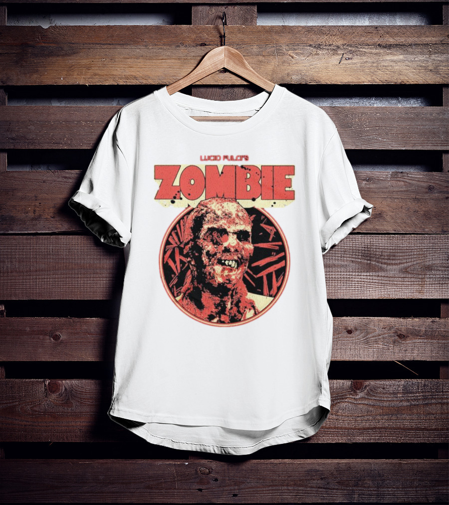 Lucio Fulci's Zombie Retro Horror Movie T-Shirt