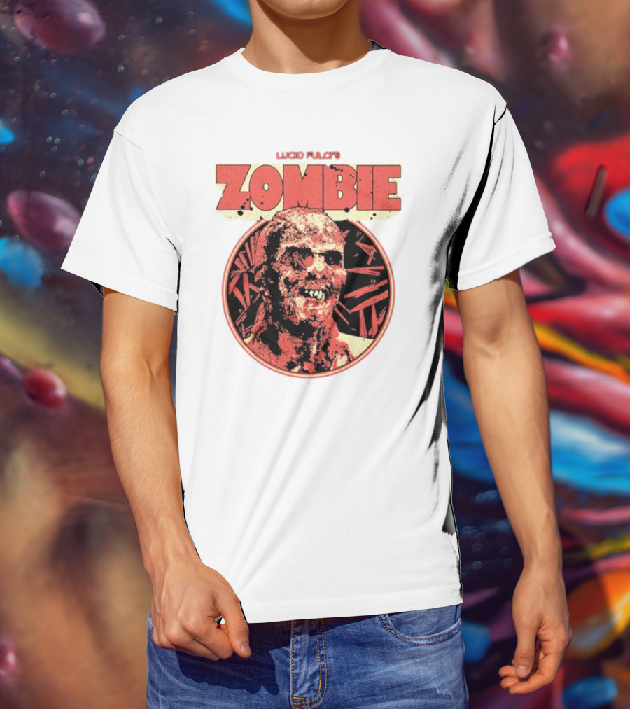 Lucio Fulci's Zombie Retro Horror Movie T-Shirt