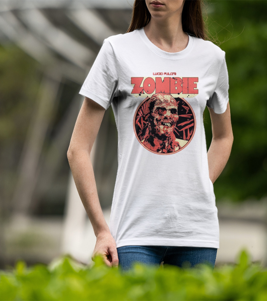 Lucio Fulci's Zombie Retro Horror Movie T-Shirt