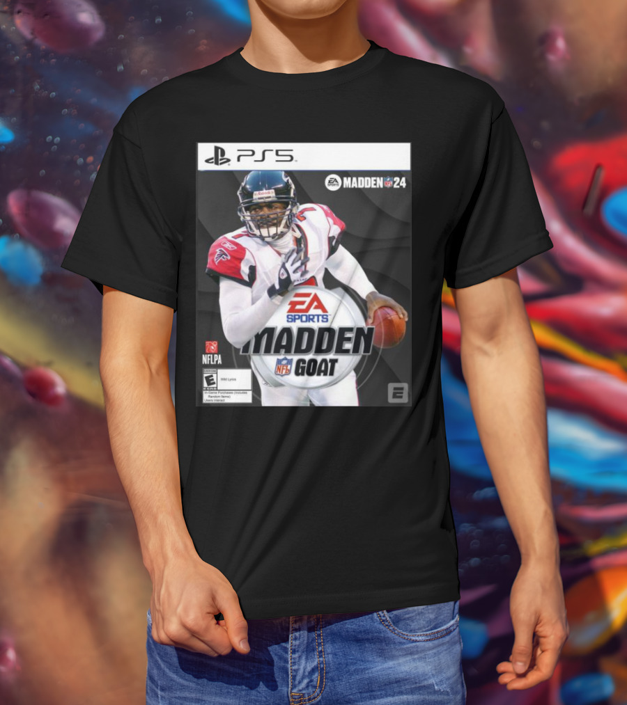 PS5 EA Sports Madden 24 NFLPA Michael Vick Madden GOAT NFL T-Shirt
