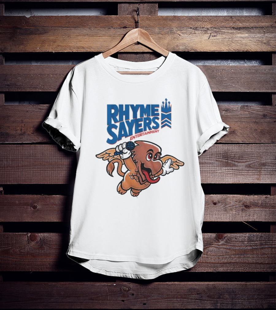 Rhymesayers Entertainment Monkey With Wings And Microphone T-Shirt