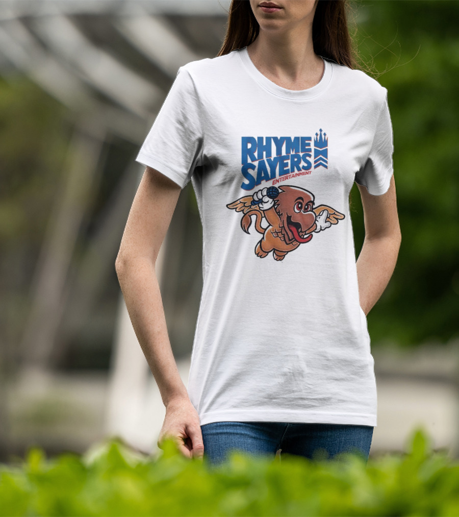 Rhymesayers Entertainment Monkey With Wings And Microphone T-Shirt