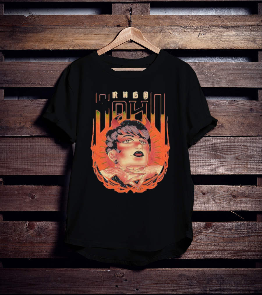 Ruby Soho Skin Deep Retro Demon Tattoo T-Shirt
