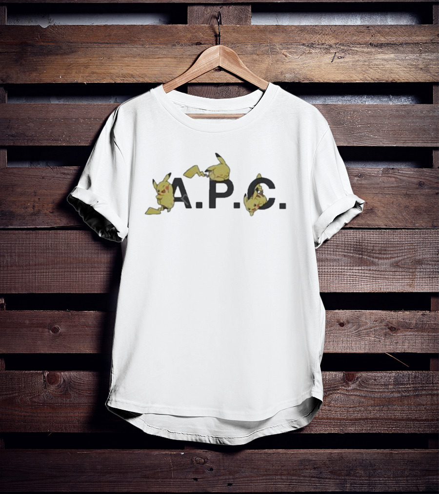 Pokémon × A.P.C. Pikachu Trio T-Shirt