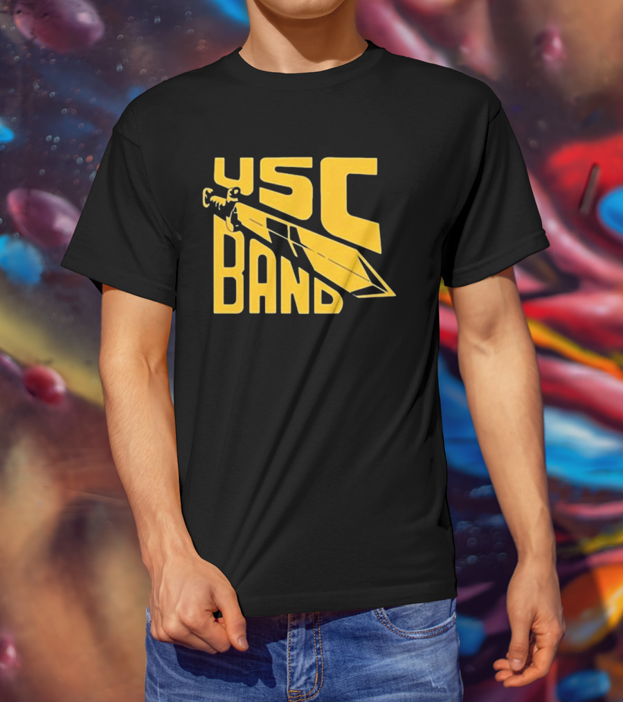 Olivia Rodrigo USC Trojans Band Sword Marching Russell T-Shirt