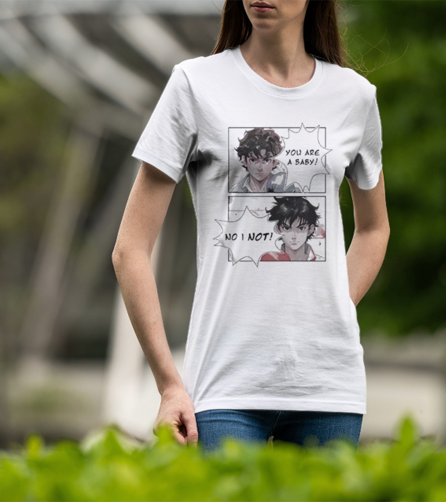 Slushynoobz You Are A Baby No I Not Anime Character Exchange T-Shirt
