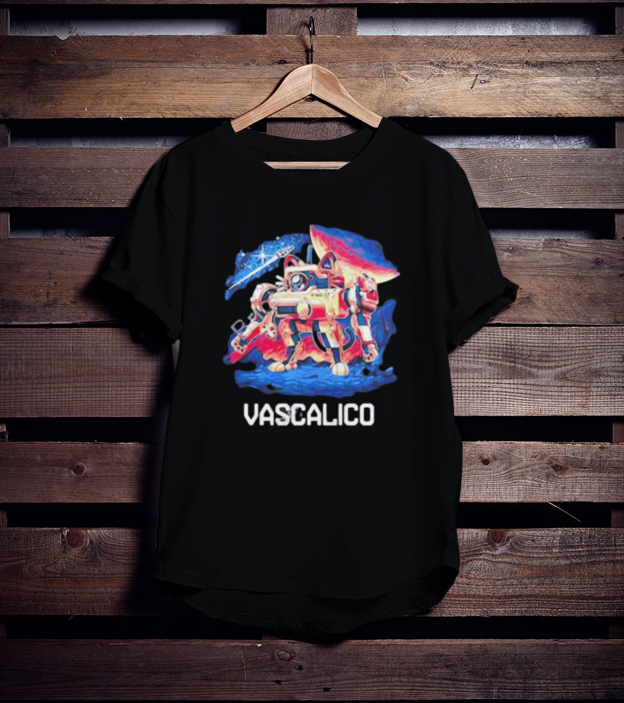 Starfield Vascalico Space Cat Robot Adventure T-Shirt