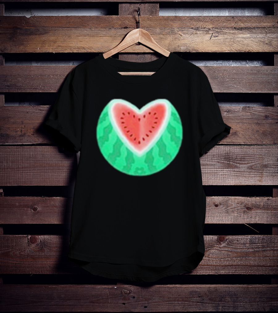 The Yetee Watermelon Heart T-Shirt