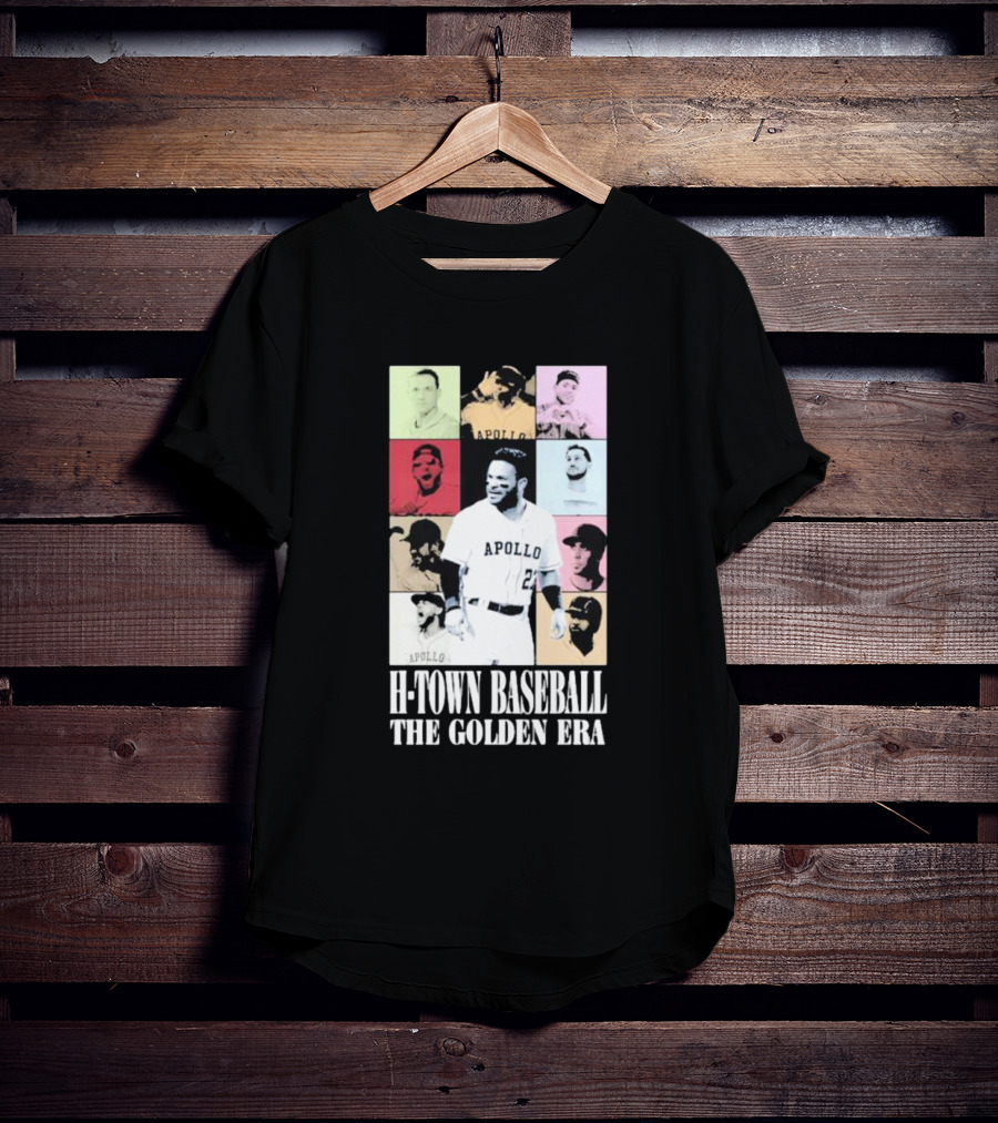 H-Town Baseball Apollo The Golden Era T-Shirt