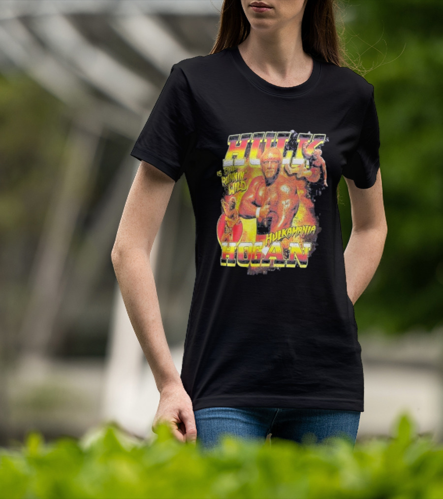 Hulk Hogan Hulkamania Is Still Runnin' Wild Hulkamania T-Shirt