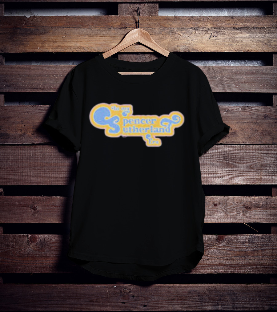 In My Spencer Sutherland Era Retro Font Key T-Shirt