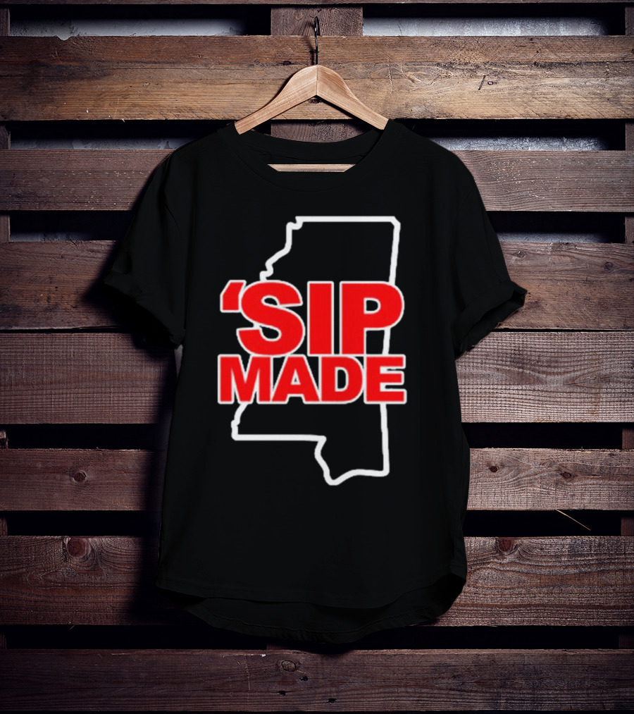 'SIP MADE Mississippi Outline Bolden T-Shirt