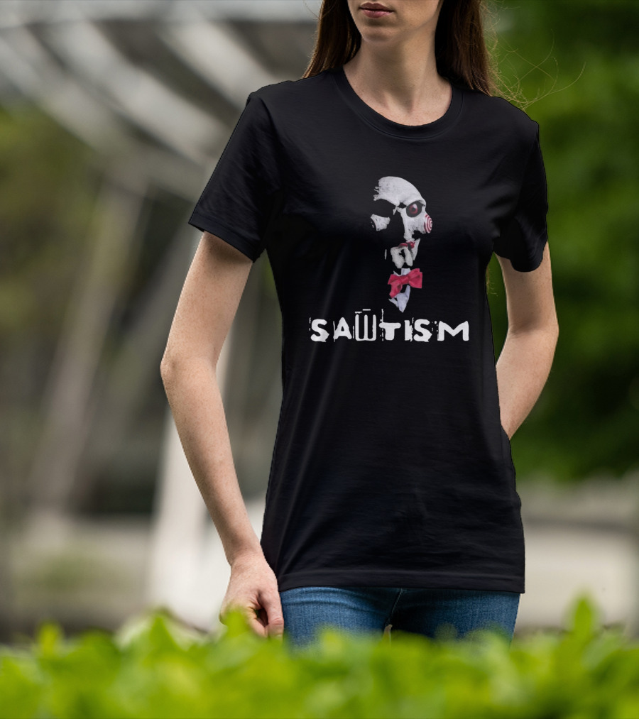 Sawtism Saw Parody Autism Thatgohard T-Shirt