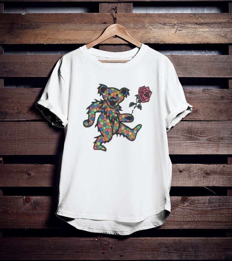 Wyco Vintage 1989 Grateful Dead Dancing Bear With Rose T-Shirt