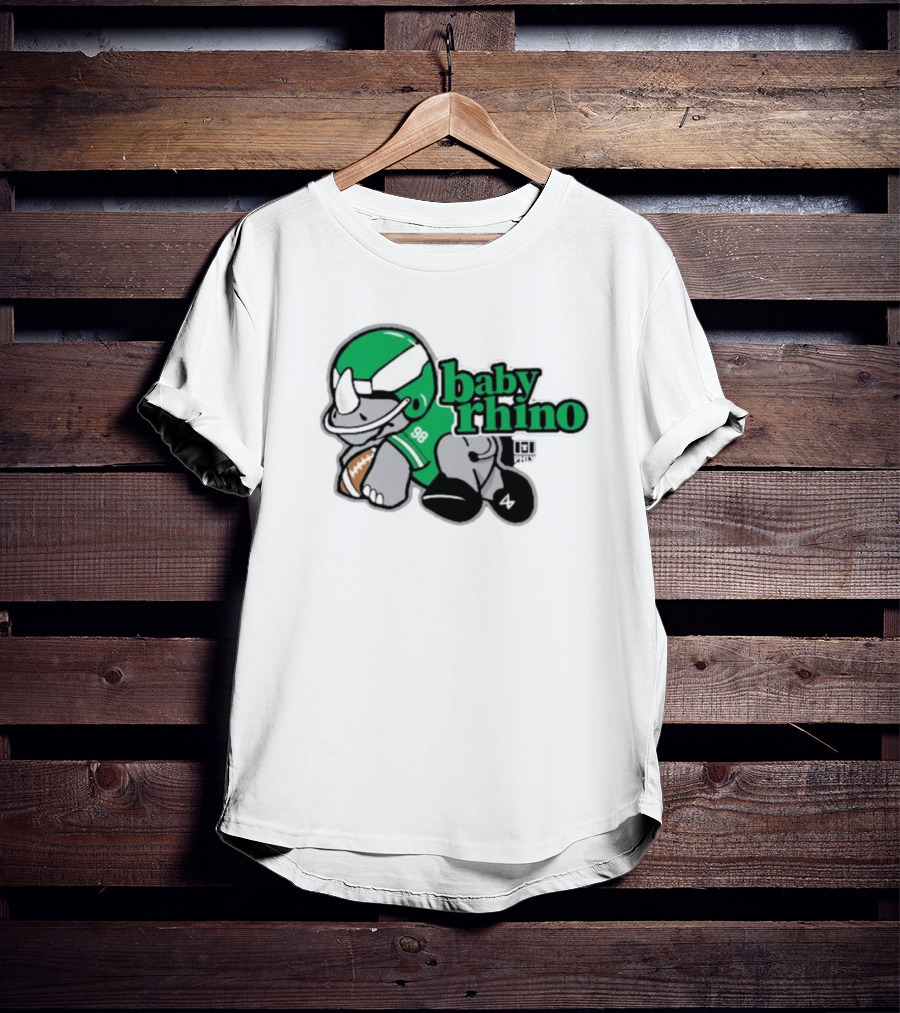 PHLY 98 Baby Rhino Football Playful T-Shirt