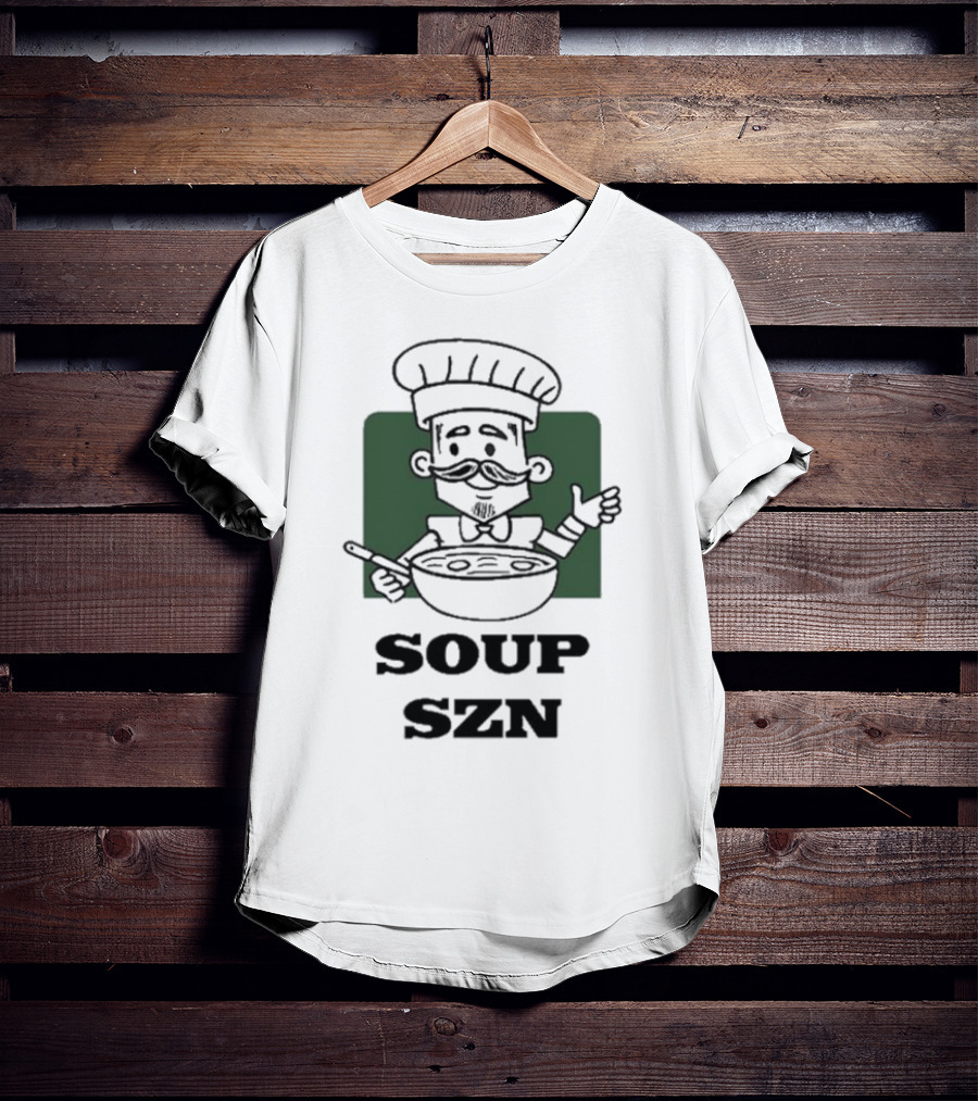 Soup Szn Chef Cartoon Cooking Bowl T-Shirt