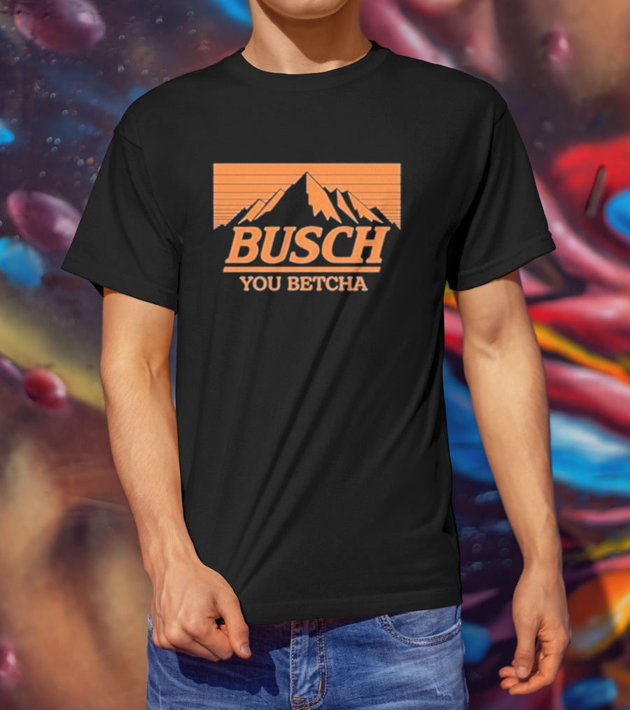 Busch You Betcha Vintage Mountain T-Shirt