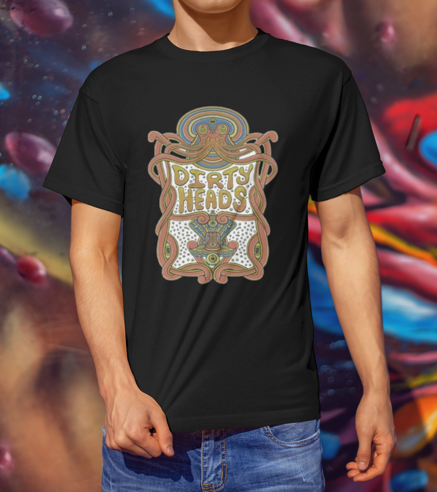 Dirty Heads Psychedelic Octopus T-Shirt