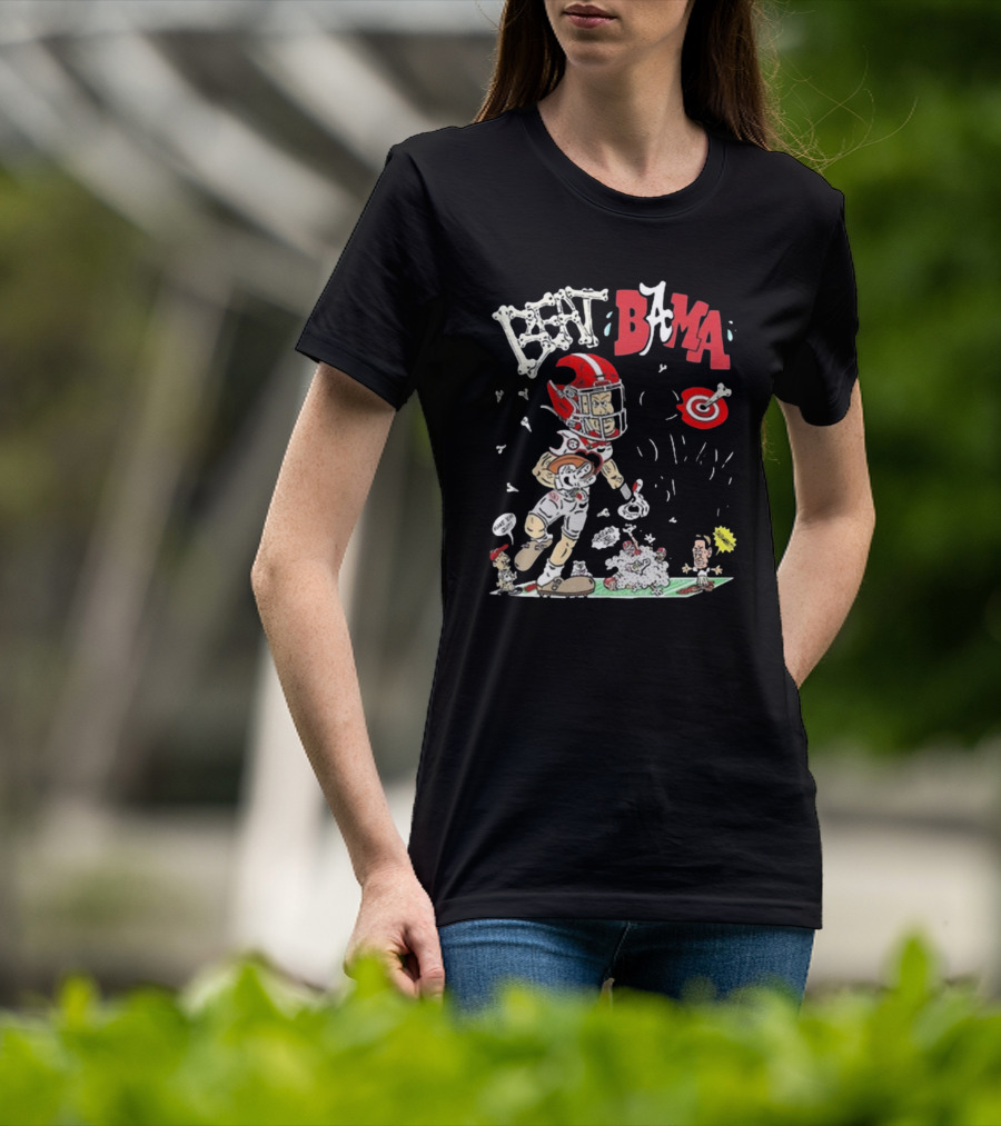 Georgia Bulldogs Football Beat Bama Go Dawgz Sic Target Touchdown Victory T-Shirt