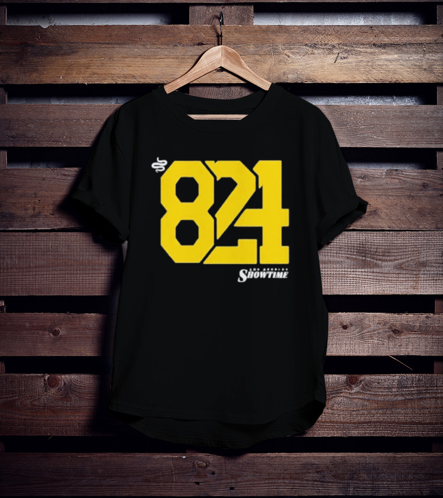 824 Los Angeles Showtime Mamba Day Unity Reptile T-Shirt