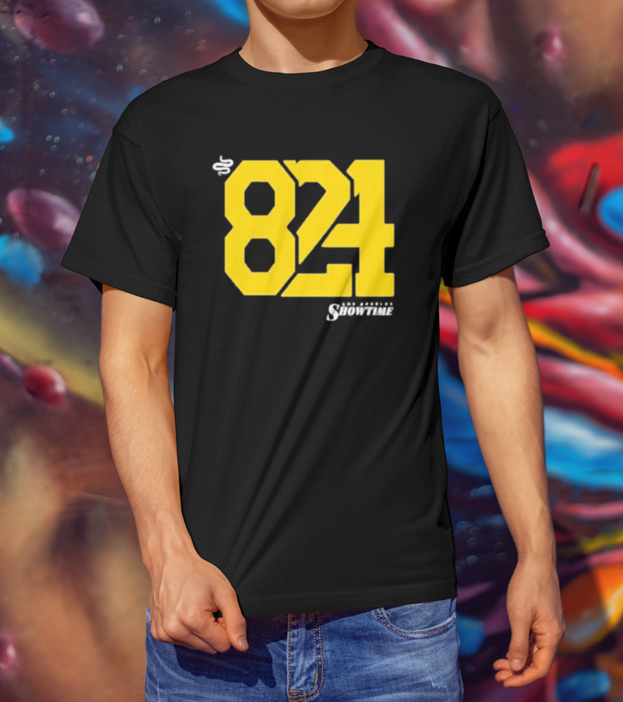 824 Los Angeles Showtime Mamba Day Unity Reptile T-Shirt