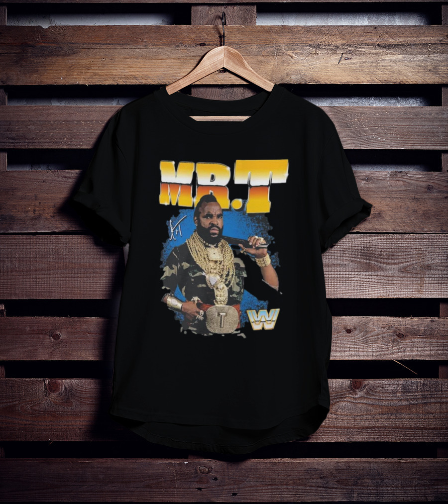 MR. T Signature Camouflage Chains Iconic T-Shirt