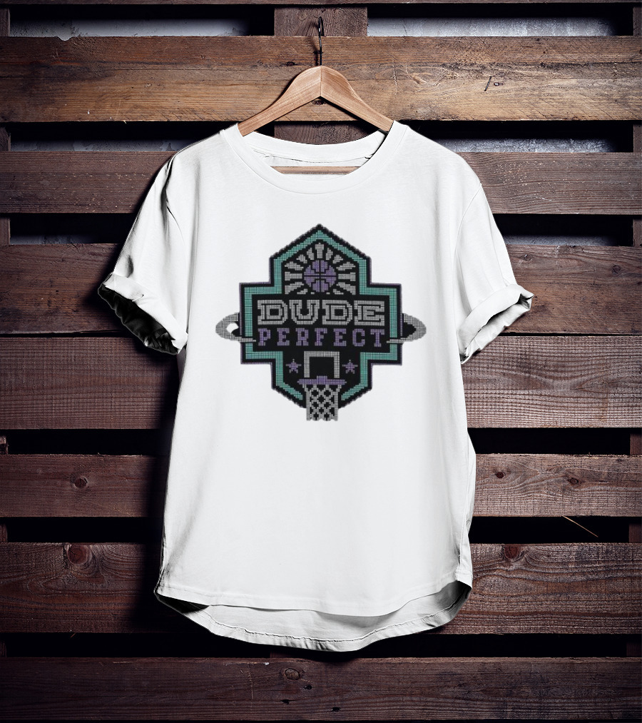 Dude Perfect Basketball Scoreboard T-Shirt