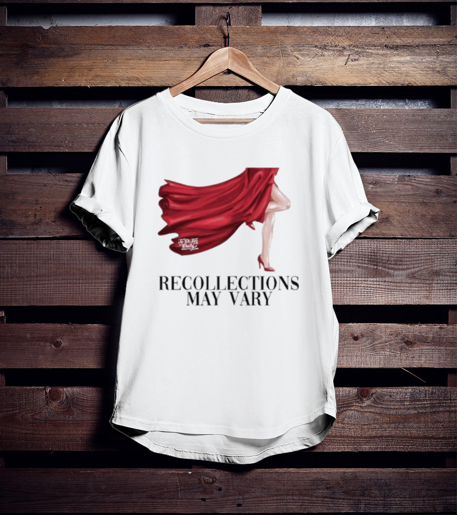 Kate Middleton Catherine Princess Of Wales Recollections May Vary Red Dress T-Shirt