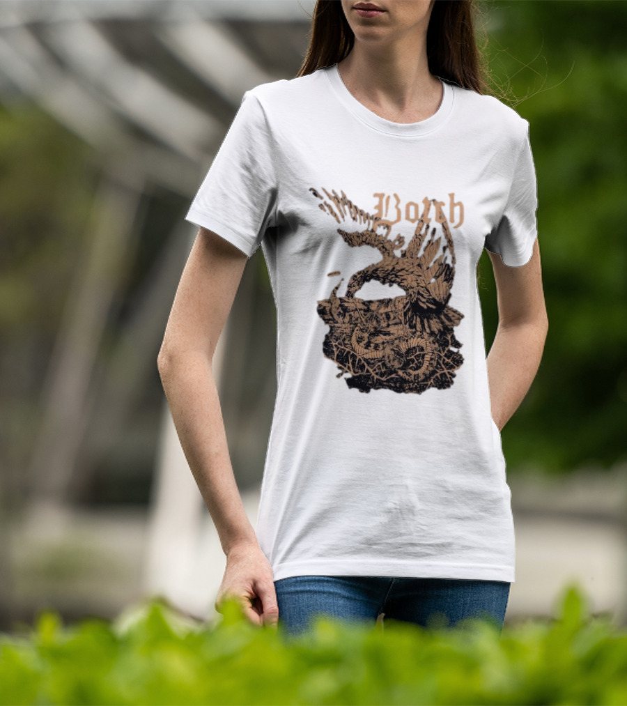 Botch Eagle And Snake Medieval Gothic T-Shirt