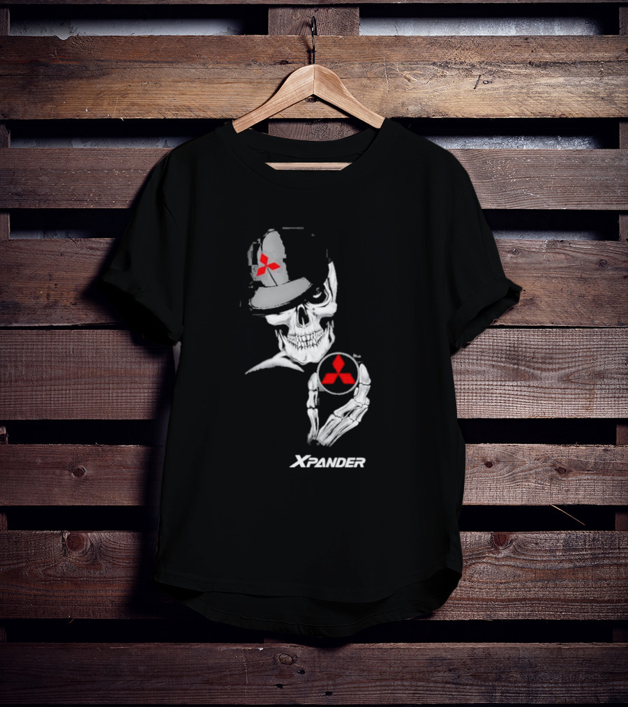 Xpander Skeleton Mitsubishi Logo Cap T-Shirt