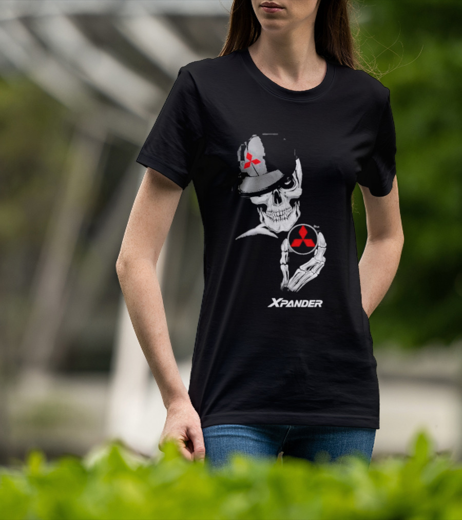 Xpander Skeleton Mitsubishi Logo Cap T-Shirt