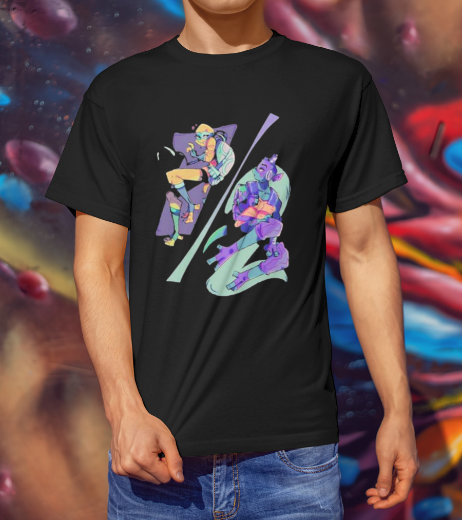 TMNT Last Ronin Leo And Don Alternate Universe Duo T-Shirt