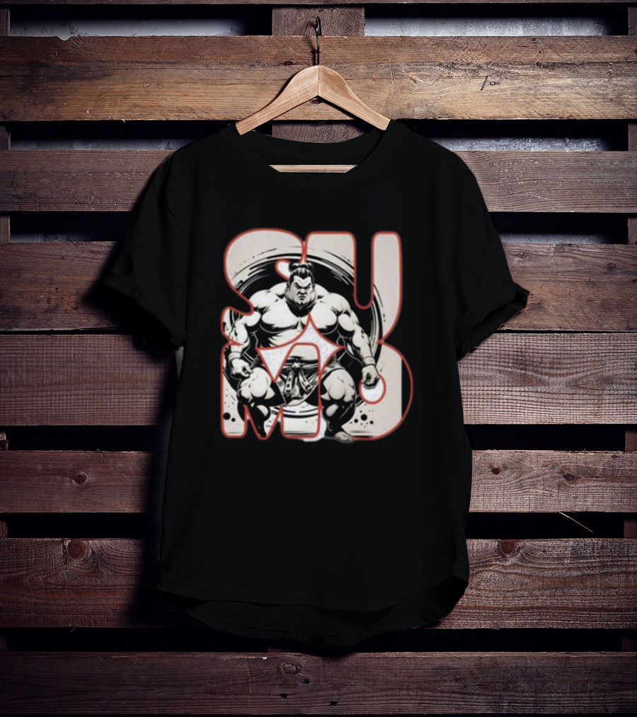 Sumo Warrior Power Bold Stance Mastery T-Shirt