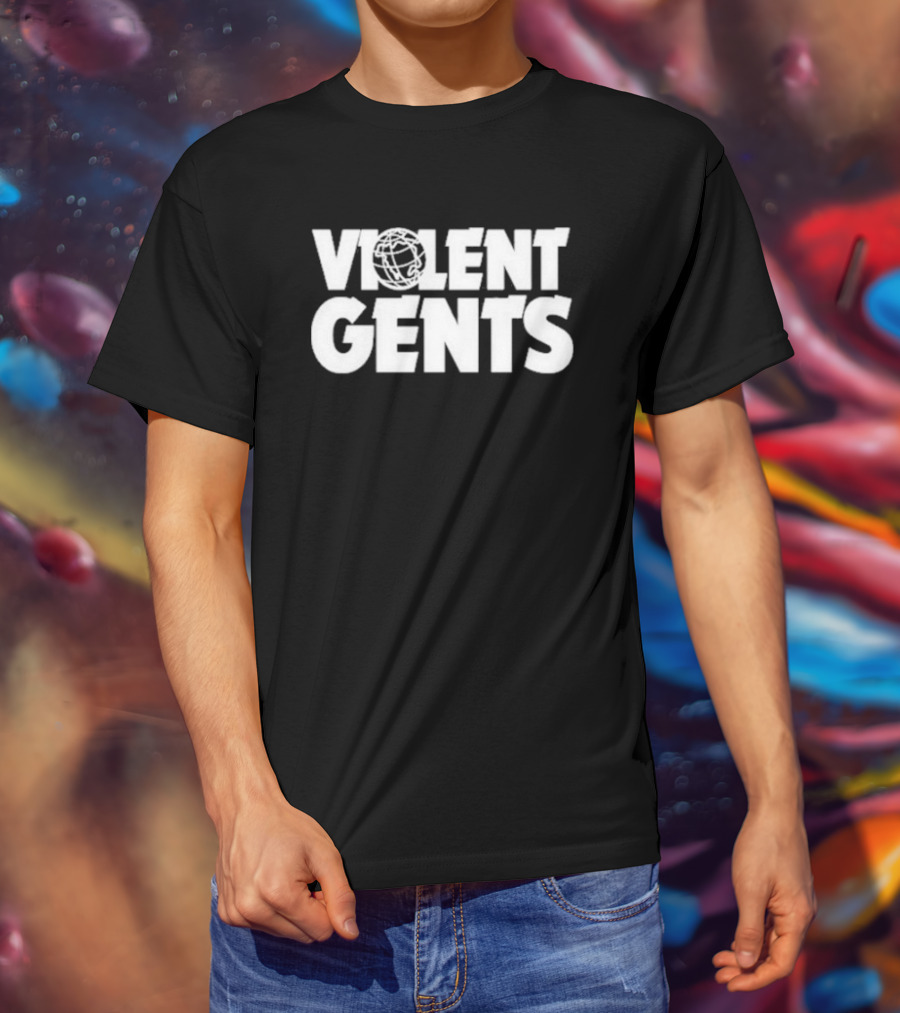 Violent Gentlemen Gents World Globe T-Shirt