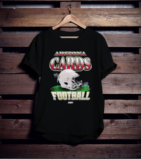Arizona Cards Football Helmet Jomboy T-Shirt