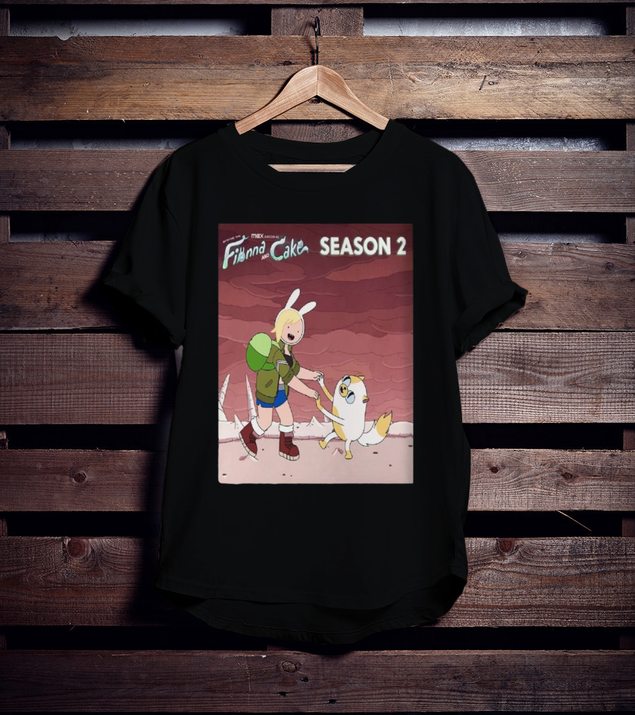 Max Original Adventure Time Fionna And Cake Season 2 T-Shirt