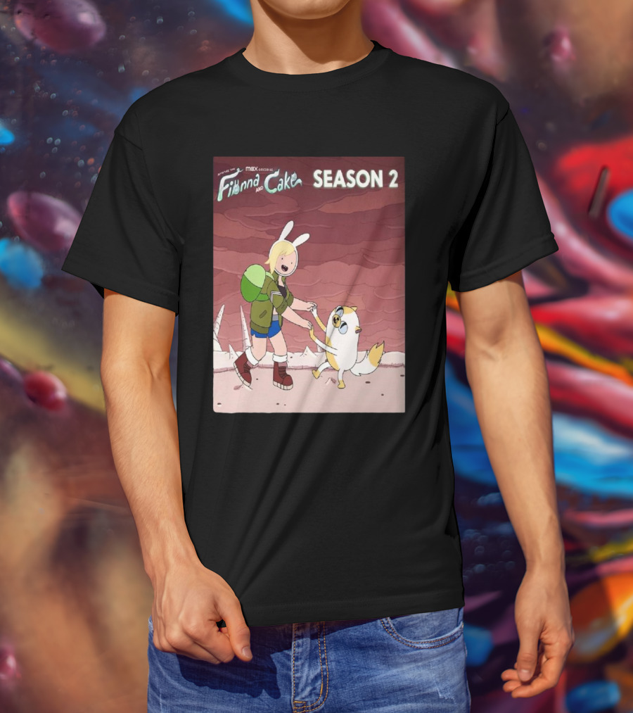 Max Original Adventure Time Fionna And Cake Season 2 T-Shirt