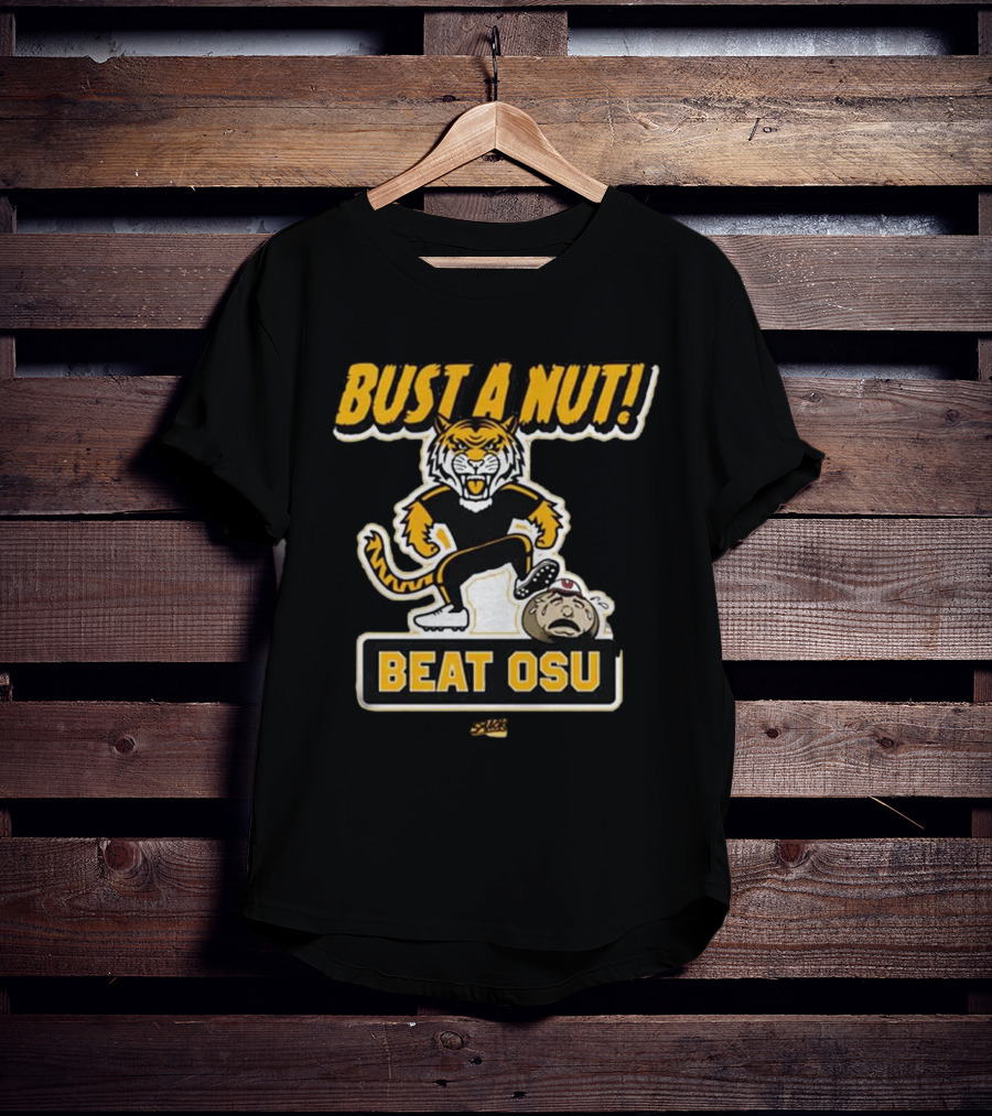 Bust A Nut Beat OSU Tiger T-Shirt