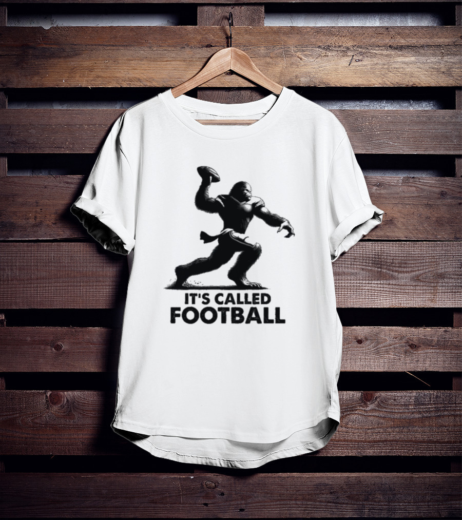 Gorilla Playing Football It's Called Football American T-Shirt